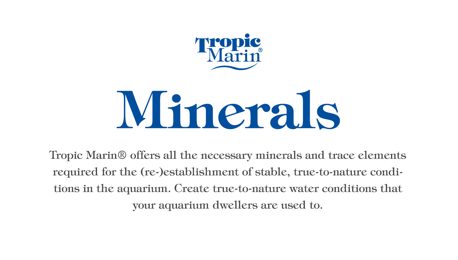 Tropic Marin Minerals