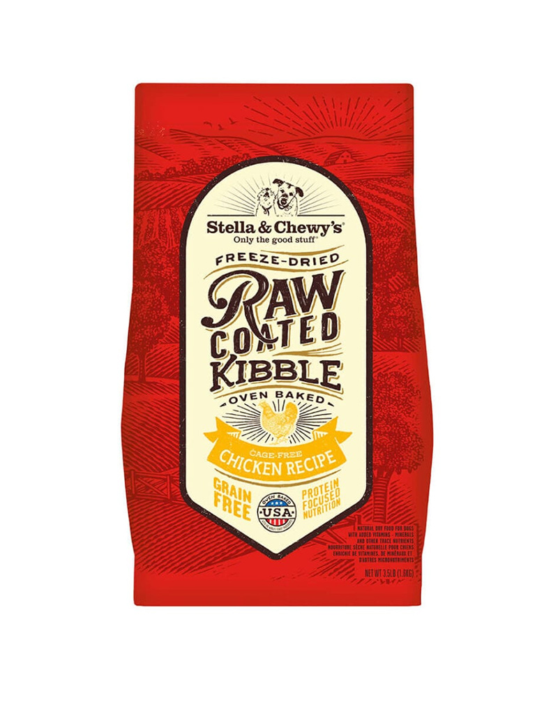 Cage-free Chicken Raw Coated Kibble