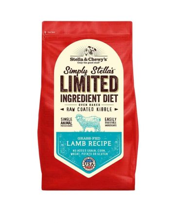 Limited Ingredient Grass-Fed Lamb Raw Coated Kibble